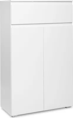 Produktbild von Highboard Image Blanc 3 weiß matt 2-trg 1SK 80x131 B/H/T ca. 80/131/40 cm 3 EB