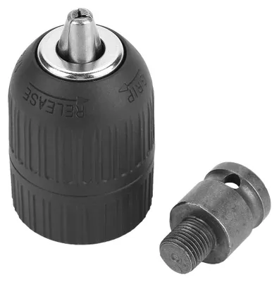 Schnellspann-Bohrfutter 2-13 mm, 1/2"-20UNF, mit Adapter