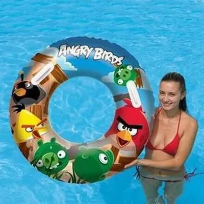 Produktbild von Bestway Schwimmring Angry Birds 91 cm