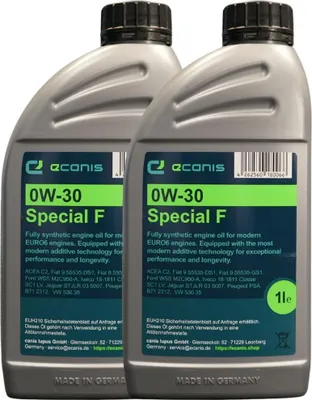 Produktbild von Motoröl Multipack 2x1 Liter 0W-30 C3 SN ECANIS Special F Hydrocrack HC für PKW