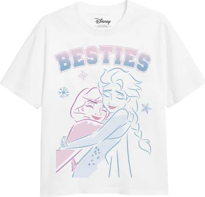 Obrázek produktu pro Frozen - "Besties" tričko pro dívky TV2565 (104) (Bílá)