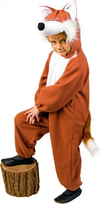 Produktbild von Fuchs Kostüm Foxy Fleece-Overall für Kinder