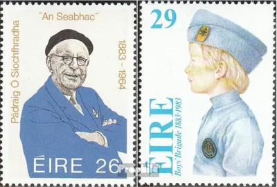 Produktbild von Briefmarken Irland 1983 Mi 506-507 (kompl.Ausg.) postfrisch Kunst