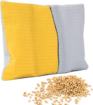 Produktbild von Amilian Kirschkernkissen ca. 20x30cm Wärmekissen Kirschkern Sack Wärmekompresse für Kinder Erwachsene ideal als Massagekissen Kältekissen
