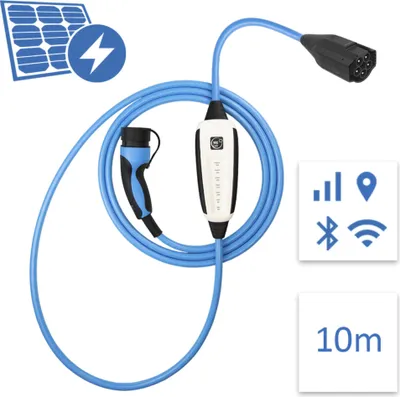 Produktbild von NRGkick 32A Pure für PV-Nutzer GSM/GPS/SIM 10m WLAN