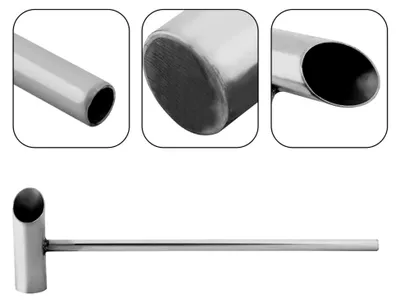 Produktbild von 29 cm Edelstahl Zuckerwatte Löffel Universalersatz für Zuckerwattemaschinen