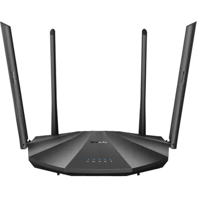 Produktbild von Tenda AC19, Wi-Fi 4 (802.11n), Dual-Band (2,4 GHz/5 GHz), Ethernet/LAN, Schwarz, Tabletop-Router