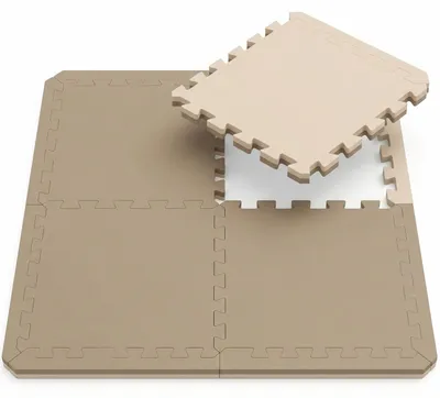 Produktbild von 4.8qm Profi Fitnessmatte 2cm - 12er Set 63x63 Bodenschutzmatte für Fitnessgeräte