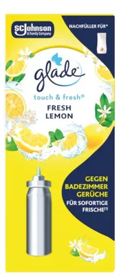 Image de Glade Touch & Fresh Minispray NF 10ml Lemon