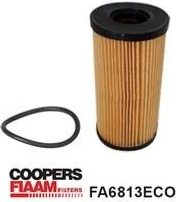 Produktbild von Ölfilter COOPERSFIAAM FILTERS FA6813ECO Filtereinsatz für NISSAN Qashqai II (J11, J11) passend für MERCEDES-BENZ A-Klasse (W177) CLA Coupe (C118)