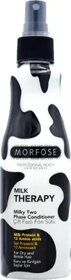 Produktbild von Morfose Milk Therapy Milky Two Phase Conditioner Conditioner zum Schutz der Haare vor Hitze und Feuchtigkeit 220 ml