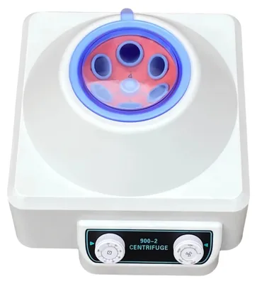 Obrázok produktu pre Odsávacia centrifúga, 30 W, 4000 otáčok za minútu, kapacita 6 skúmaviek, materiál ABS, rozmer 23 * 25,8 * 17 cm