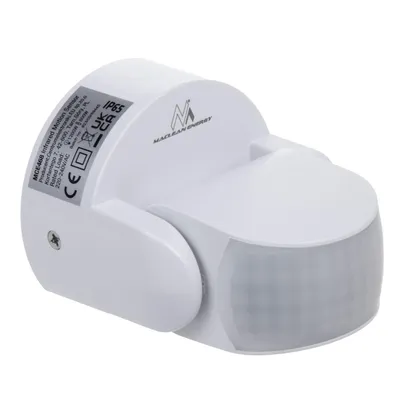 Produktbild von PIR Bewegungsmelder IP65 180° für Außenbereich mit Dämmerungssensor