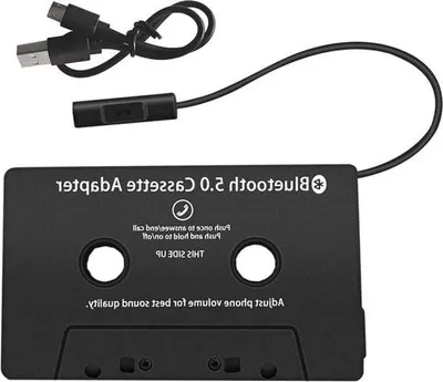 Immagine prodotto di Adattatore a cassetta per autoradio con ricevitore Bluetooth - Adattatore AUX per lettore CD, MP3, iPod - Spina jack da 3,5 mm