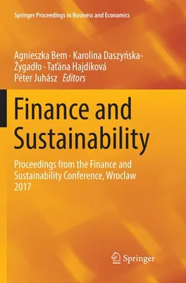 Obrázok produktu pre Finance and Sustainability