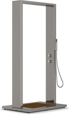 Produktbild von Eichenwald Ideal Außendusche Samoa Pooldusche Gartendusche Edelstahl V2A 706570