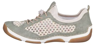 Produktbild von Rieker Damen Halbschuhe Oliv Modell 5596052