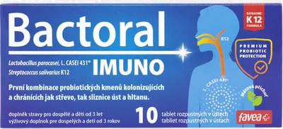 Productafbeelding van Favea Bactoral Imuno 10 tabletten