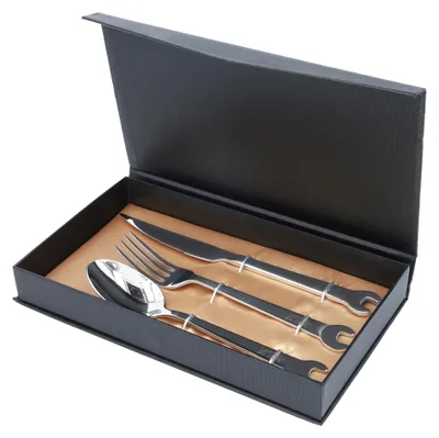 Produktbild von KS TOOLS Werkzeuge-Maschinen GmbH Besteck-Set, 3-tlg (11100)