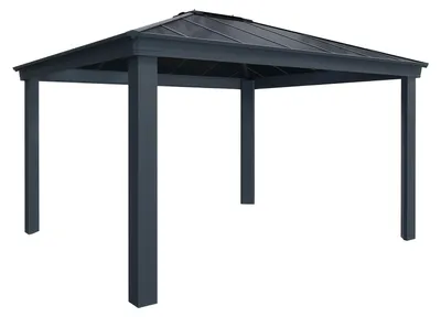 Produktbild von Palram - Canopia Aluminium Pavillon Dallas 4300 Grau 364x426x296 cm