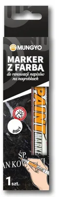 Zdjęcie produktu dla Marker do Renowacji Nagrobków Mungyo Biały