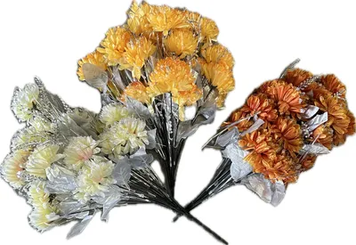 Image de bouquet de fleurs pailletées, 24 tiges