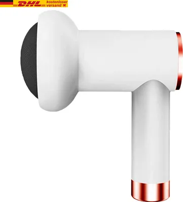 Produktbild von OKWISH Massagepistole, Massagepistole Massage Gun für Tiefes Gewebe, mit 5 Köpfe USB C Aufladung Rücken Massagepistole Massagegerät zur Muskel Massage Entspannen, Bestes Geschenk für Familie