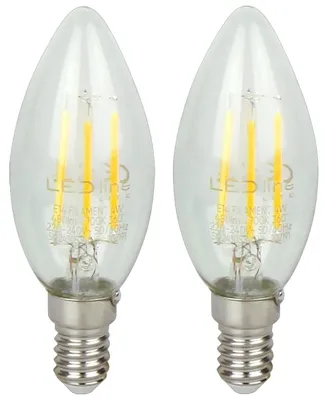 Produktbild von LED Line E14 LED-Lampe B35 4W 480lm 2700K warmweiß 2 Stück