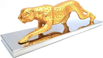 Produktbild von Dekorative Skulptur "Leopard" – Elegantes Design für stilvolle Interieurs