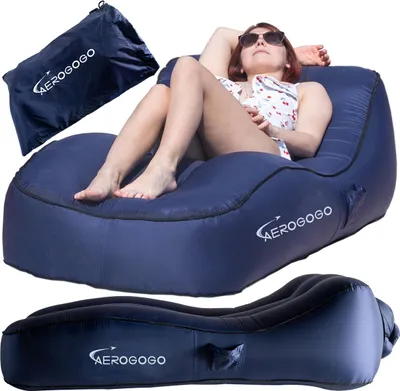 Obrázek produktu pro AEROGOGO CL1 nafukovací automatické lehátko MATERATE BLUE