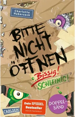 Obrázek produktu pro Bitte nicht öffnen: Doppelband (Enthält die Bände 1: Bissig!, 2: Schleimig!)