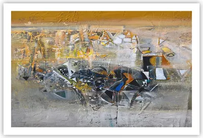 Produktbild von Poster - Poster ohne Rahmen - Abstraktion modern - 91,5x61 cm - Wand Bild - Wanddeko - Wandbilder - Kunstposter - Wandposter - Bilder - Kunstdruck - Wanddekoration - Wandbild - P2XAA91x61-4001