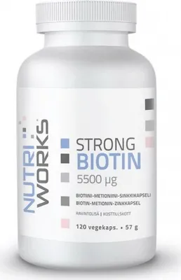 Image de Strong Biotin 5500µg 120 gélules