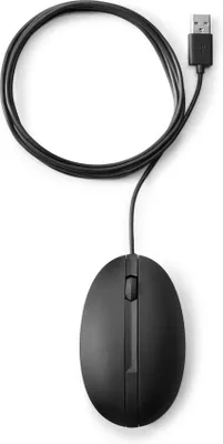 Zdjęcie produktu dla HP 320M Wired Mouse (Bulk 120), Oburęczny, USB Typu-A, Czarny