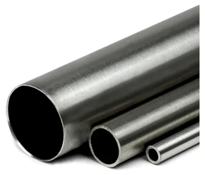 Produktbild von Edelstahl Rundrohr V2A Ø 42,4x2mm - K240 - Länge 1000mm