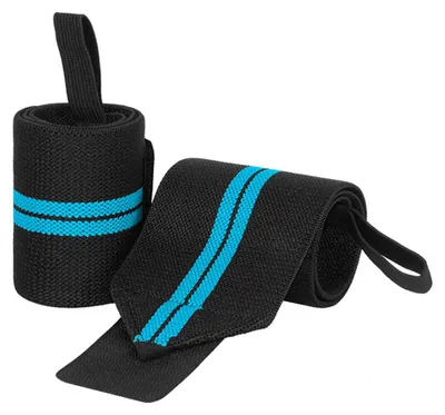 Produktbild von Gewichtsheben Handgelenkbandagen mit Daumenschlaufe aus Nylon für Krafttraining und Sehnenunterstützung