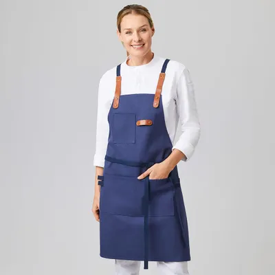 Produktbild von Latzschürze Canvas 70 x 80 cm navy : navy : 100% Baumwolle