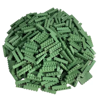 Produktbild von LEGO® 1x6 Steine Bausteine Sandgrün - 3009 NEU! Menge 50x