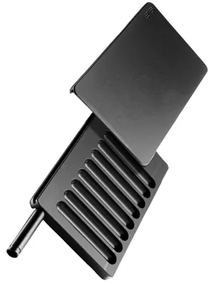 Produktbild von Aluminium-Set mit Rohren (schwarz)