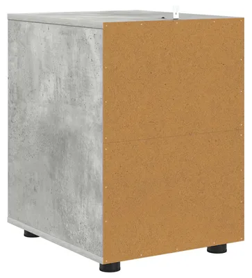 Produktbild von Aufbewahrungsschrank 40 x 48 x 57 cm Holzwerkstoff Betongrau