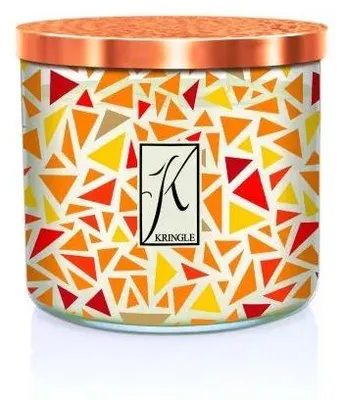 Produktbild von Kringle Candle TUMBLER, Herbstduft, 3-Docht-Duftkerze (411g)
