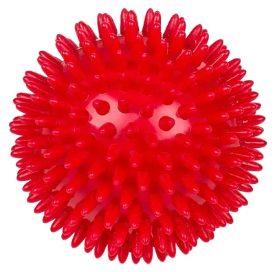 Produktbild von Sport-Thieme Igelball "Weich", Rot, 9 cm, 100 g