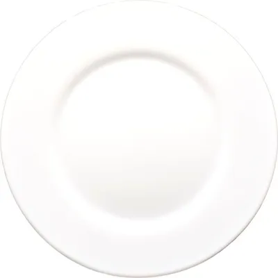 Gastro Dessertteller Ø19cm aus weißem Glas Kuchenteller
