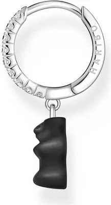 Image de Thomas Sabo - CR726-052-11 - Créole simple - Argent 925 - Dames - Ours doré