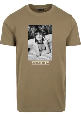 Obrázek produktu pro Pánské tričko Mr. Tee Fuck It 2.0 Tee olive - XS