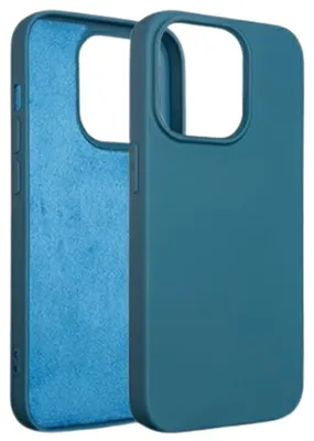 Produktbild von Beline Silikonhülle für iPhone 14 Pro 6,1 Zoll, blau