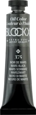 Produktbild von Blockx 3x Ölfarbe, Marsschwarz, Tube 20ml - Marsschwarz 212375BXC