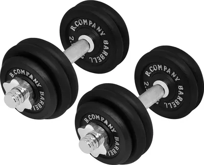 Produktbild von Guss Kurzhantel-Set 30 kg (2x15) Hantelscheiben Hantelset