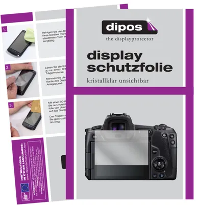 Produktbild von 2x Schutzfolie für Canon EOS R klar Displayschutzfolie Folie Display Schutz
