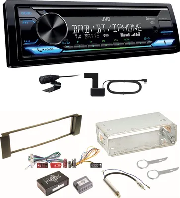 Produktbild von JVC KD-DB912BT Digitalradio Bluetooth Einbauset für Audi A3 8L A6 4B